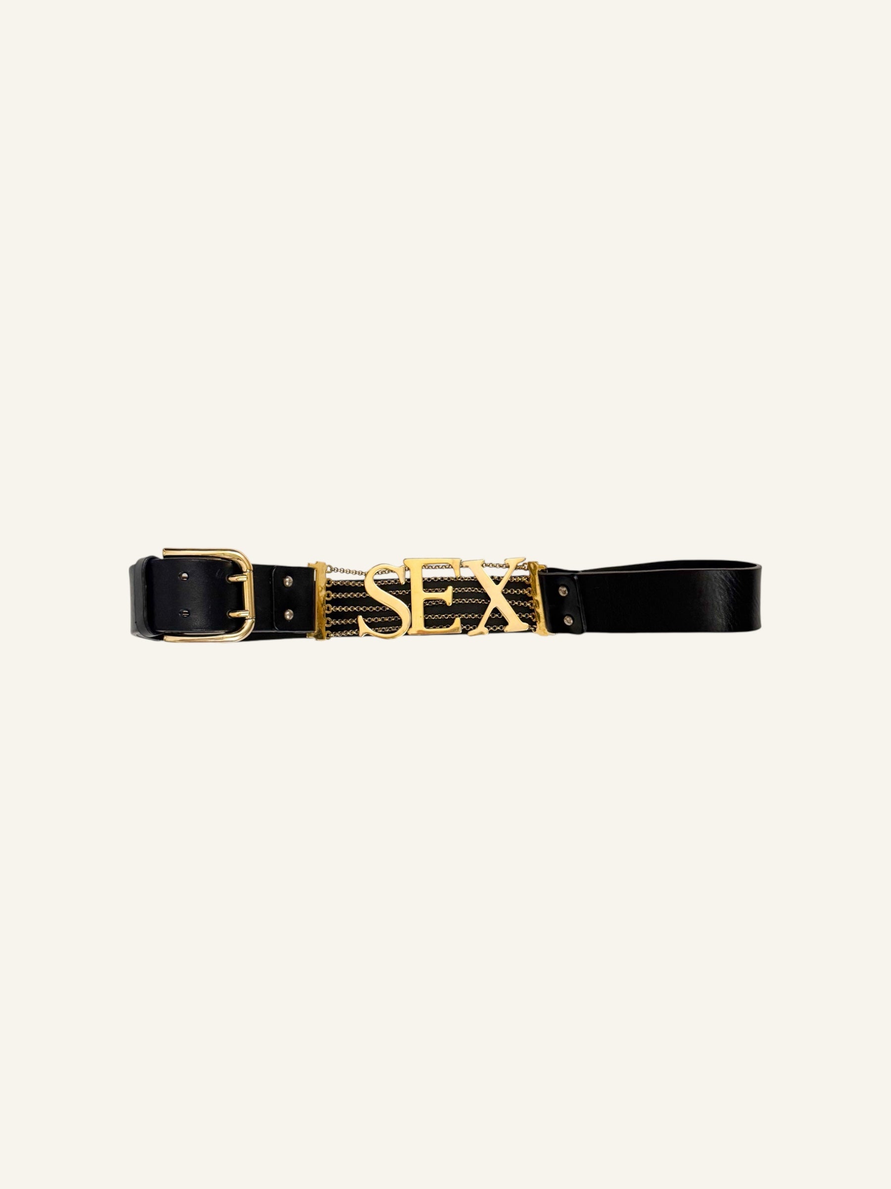 Dolce & Gabbana S/S 2003 SEX Belt