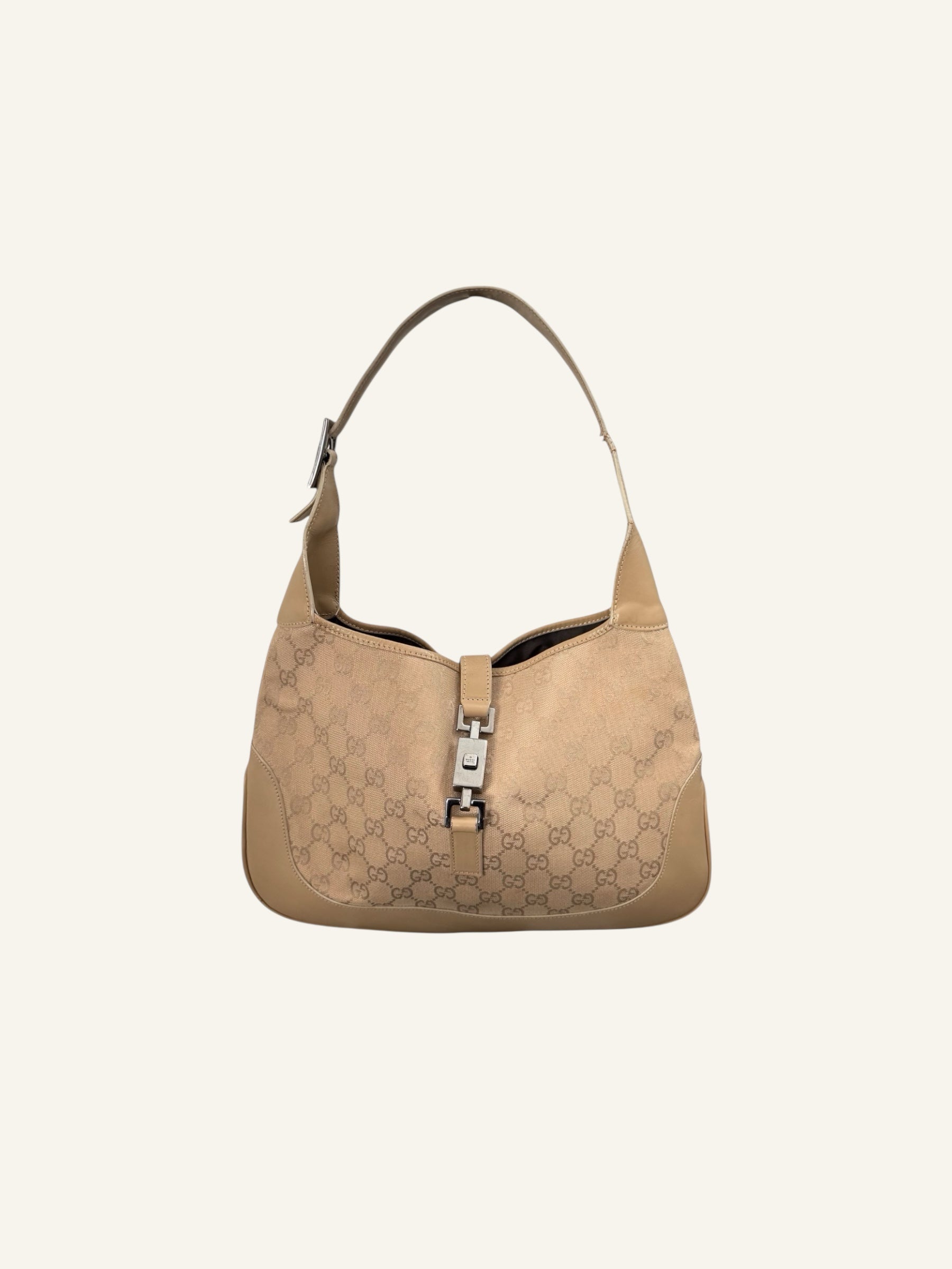 Gucci Nude Monogram Jackie Bag