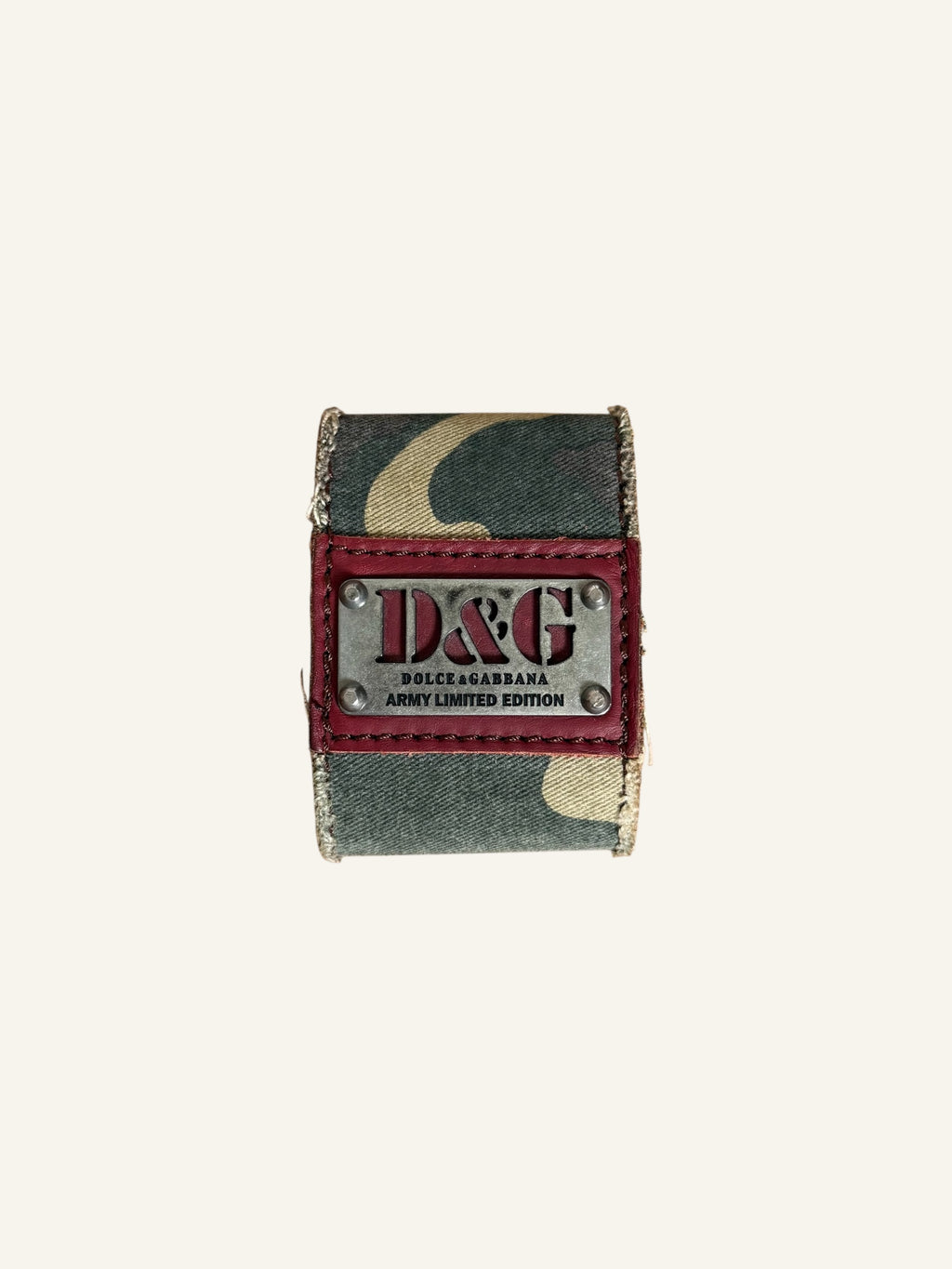 Dolce & Gabbana Camo Army Wristband