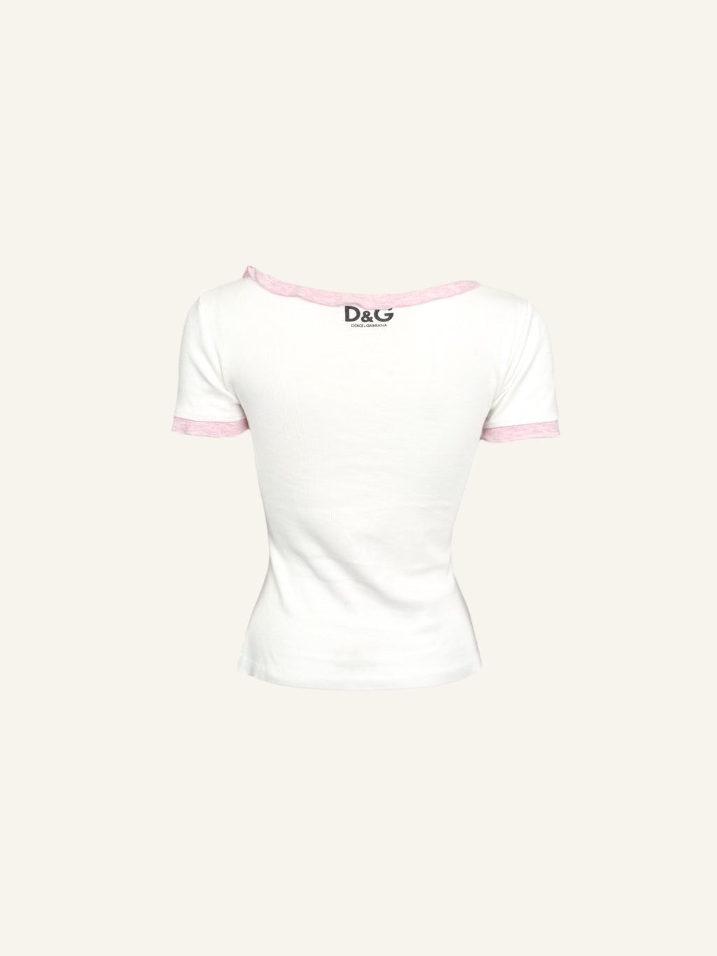 Dolce & Gabbana 'Freedom is a State of Mind' White Top